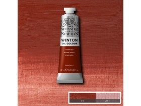 Масляная краска Индийский красный (Indian Red) №23, Winsor&Newton, 37 мл