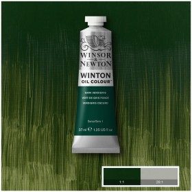 Масляная краска Зеленая патина (Dark Verdigris), Winsor&Newton, 37 мл