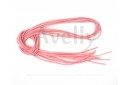 Замшевый шнур розового (клубничного цвета)