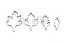 металлический каттер листья хризантемы