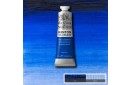 Выкраска масляной краски Winton Французская ультра (French Ultramarine)